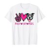 Pit Bull Lives Matter Pittie Puppy Dog Mom Ladies Pitbull T-Shirt
