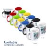 3dRose American Pit Bull Terrier Puppy-Two Tone Blue Mug, 1 Count (Pack of 1), Multicolored - Image 3