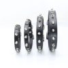 Dog Collars for Small Dogs, Spike Rivet Pu Leather Studded Stud Spiked Puppy Collar for XS Small Breed Pet Boy Dogs Male Cat Chihuahua, Black XS - Image 3