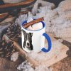 3dRose American Pit Bull Terrier Puppy-Two Tone Blue Mug, 1 Count (Pack of 1), Multicolored - Image 4