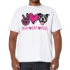 Pit Bull Lives Matter Pittie Puppy Dog Mom Ladies Pitbull T-Shirt - Image 2