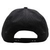 Pit Bull Premium Headwear Cambridge Perforated Mesh Flat Bill Brim Adjustable Snapback Hat Baseball Cap for Men & Women Black 117BK - Image 5