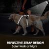 SlowTon No Pull Dog Harness, Heavy Duty No Choke Pet Harness with 2 Leash Clips and Easy Control Vertical Handle, Adjustable Soft Padded Dog Vest for Small, Medium and Large Dogs(Black,X-Large) - Image 4