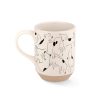 Fringe Studio Nosey Dogs Spot Stoneware Mug, 12 fl oz, Natural (429011) - Image 3