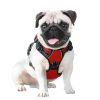 PHOEPET No Pull Dog Harness Medium Reflective Front Clip Vest with Handle,Adjustable 2 Metal Rings 3 Buckles[Easy to Put on & Take Off](M, Red) - Image 2