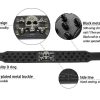 Serijoars Spiked Studded Dog Collar, PU Leather Dog Collar, Adjustable Pet Collars for Medium or Large Breed Pet (XL, Gold Brown2) - Image 5