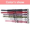 Spiked Dog Collars for Medium Large Dogs, Sharp Spike Studded Anti-Bite Protect Pets Neck Adjustable for Mastiff Pitbull Pug Bulldog, Black Rivets 2-Inch Wide Black Faux Leather 19-22" - Image 5