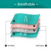 PoyPet Reflective Soft Breathable Mesh Dog Harness Choke-Free Double Padded Vest with Adjustable Neck and Chest(Military Green,M) - Image 5
