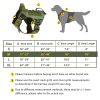 WINGOIN Green Harness with Handle Tactical Dog Harness Vest for Large Medium Dogs No Pull Adjustable Reflective K9 Military Dog Vest Harnesses for Walking, Hiking, Training(M) - Image 7