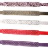 BTDCFY Hoot PU Leather Adjustable Spiked Studded Dog Collar 2" Wide 31 Spikes 52 Studs (S(Neck 17"-20"), Purple) - Image 4