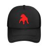 Zahika Pitbulls Pride Trucker Hat - Mesh Baseball Snapback Cap for Men Or Women Outdoors Black