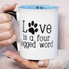 Cottage Creek 16oz Ceramic Coffee Mug, Dog Lover's Gift, Dog Mom, Dog Dad, Hand-Dipped Glaze, Microwave Safe, Dishwasher Safe, BPA Free - Image 2