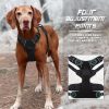 BARKBAY No Pull Dog Harness Front Clip Heavy Duty Reflective Easy Control Handle for Large Dog Walking(Black,L) - Image 4