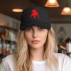 Zahika Pitbulls Pride Trucker Hat - Mesh Baseball Snapback Cap for Men Or Women Outdoors Black - Image 4