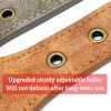 The Mighty Large Spiked Studded Dog Collar - Protect Your Dog's Neck from Bites, Durable & Stylish, for Large Dogs (Brown S) - Image 3