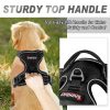 BARKBAY No Pull Dog Harness Front Clip Heavy Duty Reflective Easy Control Handle for Large Dog Walking(Black,L) - Image 8