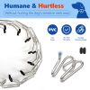 Supet Dog Prong Collar, Adjustable Dog Pinch Training Pinch Collar with Quick Release Buckle for Small Medium Large Dogs(Packed with One Extra Links) - Image 6