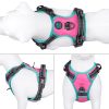 PHOEPET 2019 Upgraded No Pull Dog Harness, Reflective Adjustable Vest, with a Training Handle + 2 Metal Leash Hooks+ 3 Snap Buckles +4 Slide Buckles(L, Pink) - Image 7