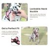 FURRYFECTION Dog Harness | No Pull Dog Harness | Reflective Oxford | Padded Handle | 4 Adjustable Straps | 2 Leash Clips | No Choke Pet Vest Harness for Small Medium Large Dogs | Pink | L - Image 6