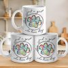 Posify Just A Girl Who Loves Dogs Coffee Mug 11Oz - Dog Mom Gift for Women Wife, Mothers Day Valentines Day Birthday Gifts for Dog Lovers, Gifts for Pet Owners, Gifts for Mom From Daughter Son Husband - Image 3