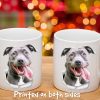Winston & Bear Happy Pit Bull Mug ? Pitbull Ceramic Coffee Mug - Perfect Pitbull Gifts - Funny Cute Pit Bull Dog Coffee Mug for Dog Lovers and Owners (11oz) - Image 2