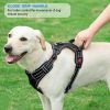 tobeDRI No Pull Dog Harness Adjustable Reflective Oxford Easy Control Medium Large Dog Harness with A Free Heavy Duty 5ft Dog Leash (L (Neck: 18"-25.5", Chest: 24.5"-33"), Blue Harness+Leash) - Image 3