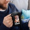 Customized Name English Bulldog Coffee Mug Gift For Men Women Dog Lover, Personalized English Bulldog Black Ceramic Mug 11 Oz 15 Oz, Unique Bull Lover Coffee Cup Gifts, English Bulldog Travel Tea Cup - Image 4