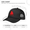 Zahika Pitbulls Pride Trucker Hat - Mesh Baseball Snapback Cap for Men Or Women Outdoors Black - Image 5