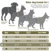 Auroth Tactical Dog Harness for Large Dogs No Pull Adjustable Pet Harness Reflective K9 Working Training Easy Control Pet Vest Military Service Dog Harnesses Army Yellow L - Image 4