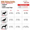 KNK Big Large Heavy Duty Dog Harness Vest, Medium Sized Dogs and Strong Dogs, Durable, Thick, Sturdy Adjustable 2 Leash Metal Clips on Back, Soft & Padded Chest - Image 5