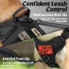 rabbitgoo Tactical Dog Harness for Large Dogs, Heavy Duty Dog Harness with Handle, No-Pull Service Dog Vest Large Breed, Adjustable Military Dog Vest Harness for Training Hunting Walking, Black, L - Image 6