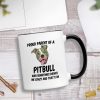 Casitika Pitbull Mug. 11 Oz Pit Bull Dad Coffee Cup. Proud Parent Of A Pitbull Dog Who Sometimes Drives Me Crazy And That's Ok. Idea Gifts For Mom On Her Birthday. - Image 5