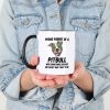 Casitika Pitbull Mug. 11 Oz Pit Bull Dad Coffee Cup. Proud Parent Of A Pitbull Dog Who Sometimes Drives Me Crazy And That's Ok. Idea Gifts For Mom On Her Birthday. - Image 3