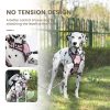 FURRYFECTION Dog Harness | No Pull Dog Harness | Reflective Oxford | Padded Handle | 4 Adjustable Straps | 2 Leash Clips | No Choke Pet Vest Harness for Small Medium Large Dogs | Pink | L - Image 7