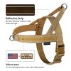 Annchwool No Pull Dog Harness with Soft Padded Handle,Reflective Strip Escape Proof and Quick Fit to Adjust Dog Harness,Easy for Training Walking for Small & Medium and Large Dog(Brown,M) - Image 7