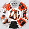 Juqiboom No Pull Dog Harness with A Free Heavy Duty 5ft Dog Leash, Adjustable Soft Padded Dog Vest, Reflective No-Choke Pet Oxford Vest with Easy Control Handle for Small and Large Dogs(Orange, Small) - Image 6