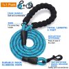 tobeDRI No Pull Dog Harness Adjustable Reflective Oxford Easy Control Medium Large Dog Harness with A Free Heavy Duty 5ft Dog Leash (L (Neck: 18"-25.5", Chest: 24.5"-33"), Blue Harness+Leash) - Image 6