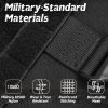 rabbitgoo Tactical Dog Harness for Large Dogs, Heavy Duty Dog Harness with Handle, No-Pull Service Dog Vest Large Breed, Adjustable Military Dog Vest Harness for Training Hunting Walking, Black, L - Image 8