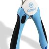 gonicc Dog & Cat Pets Nail Clippers and Trimmers - with Safety Guard to Avoid Overcutting, Free Nail File, Razor Sharp Blade - Professional Grooming Tool for Pets