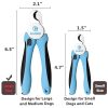 gonicc Dog & Cat Pets Nail Clippers and Trimmers - with Safety Guard to Avoid Overcutting, Free Nail File, Razor Sharp Blade - Professional Grooming Tool for Pets - Image 5