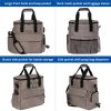 Dog Travel Bag | Dog Food Storage Containers, Silicone Mat, Large Collapsible Bowls | Airline Approved Dog Accessories Organizer | Dog Poop Bag Dispenser | Dog Stuff & Pet Supplies Travel Essentials - Image 5