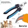 Dudi Pet Dog Nail Clippers for Large Dogs Thick Nails - Heavy Duty Dog Nail Trimmers with Razor Sharp Blade and Easy to Use Dog Nail File and Safety Guard to Avoid Overcutting - Image 6