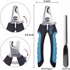 Dudi Pet Dog Nail Clippers for Large Dogs Thick Nails - Heavy Duty Dog Nail Trimmers with Razor Sharp Blade and Easy to Use Dog Nail File and Safety Guard to Avoid Overcutting - Image 5