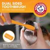 Arm & Hammer for Pets Tartar Control Kit for Dogs | Contains Toothpaste, Toothbrush & Fingerbrush | Reduces Plaque & Tartar Buildup | Safe for Puppies, 3-Piece , Beef Flavor - Image 6