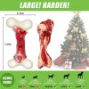 Dog Toys for Aggressive Chewers, Indestructible Large Dogs,Real Bacon Flavored,Dog Chew Toy Bones Medium/Large Breed Dogs,Best to Keep Them Busy (L) - Image 7
