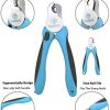 gonicc Dog & Cat Pets Nail Clippers and Trimmers - with Safety Guard to Avoid Overcutting, Free Nail File, Razor Sharp Blade - Professional Grooming Tool for Pets - Image 4
