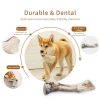 PETSLA Durable Nylon Dog Chew Toys for Aggressive Chewers Large Medium Small Breeds, Indestructible Tough Dog Toy for Dog Teething Puppies (Antler Shape, 7.16 inches) - Image 7