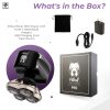 Skull Shaver Pitbull Silver PRO: Electric Head Shaver for Men, Wet & Dry Bald Head Shaver with Ergonomic Design - Perfect Grooming for Men - Image 4