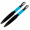 Dog Breaker Stick - No-Bite Training Bar Tool, Chew Toy | Used for Deterrent, Pet Fight Aggression Stopper & Self-Defense - Protection Supplies for Small to Large Pitbull, K9 Canine (Blue, 2PCS)