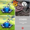 TOPKNOT Dog Tie Out Cable and Stake for Camping,360?Swivel Dog Run- No Tangle,with 30FT Heavy Duty Cable,Dog Runner for Yard Rust Proof Can Hold 2 Dogs- Up to 150LBS,Ideal for Outdoor Camping - Image 4